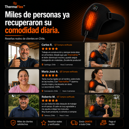 ThermaFlex™ | Alivio Térmico para tu Hombro