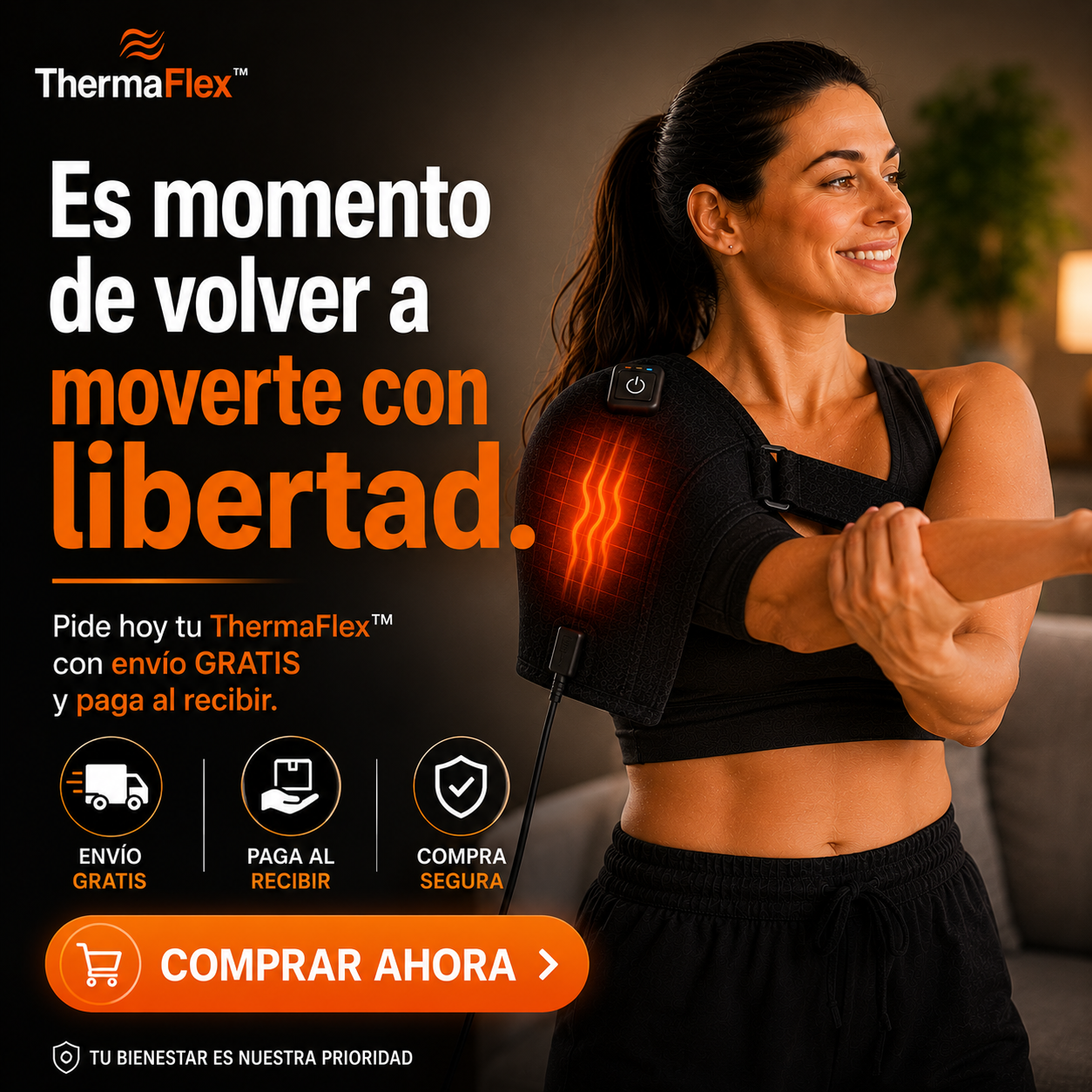ThermaFlex™ | Alivio Térmico para tu Hombro