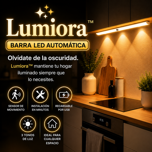 Lumiora™ | transforma cualquier espacio en segundos