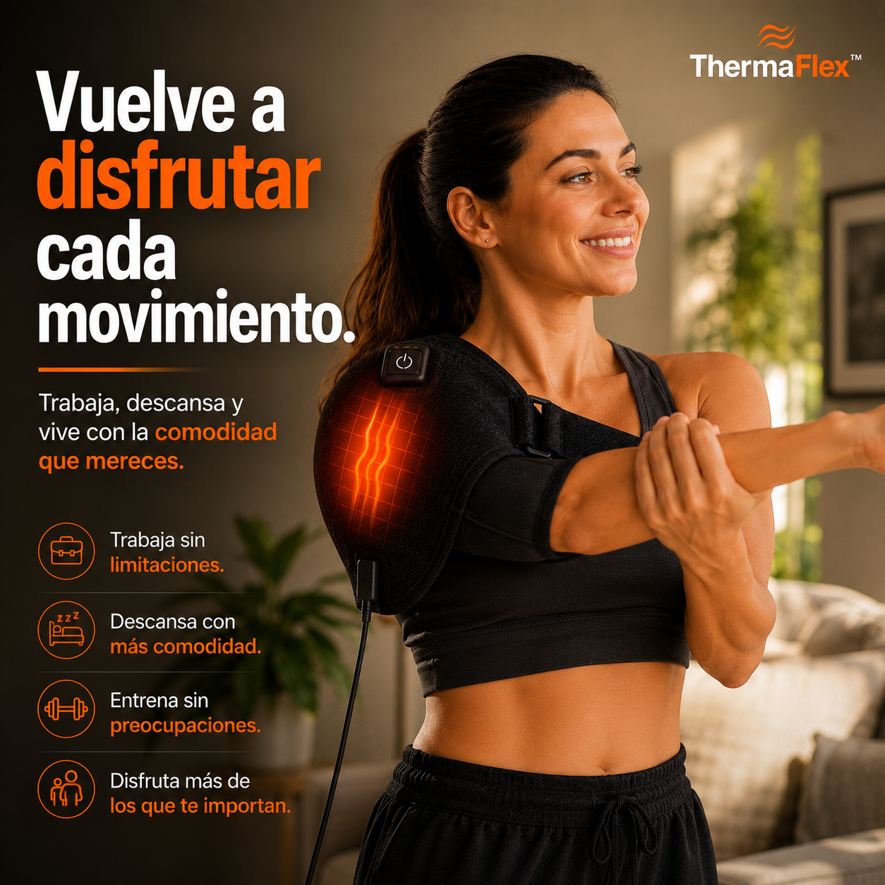 ThermaFlex™ | Alivio Térmico para tu Hombro