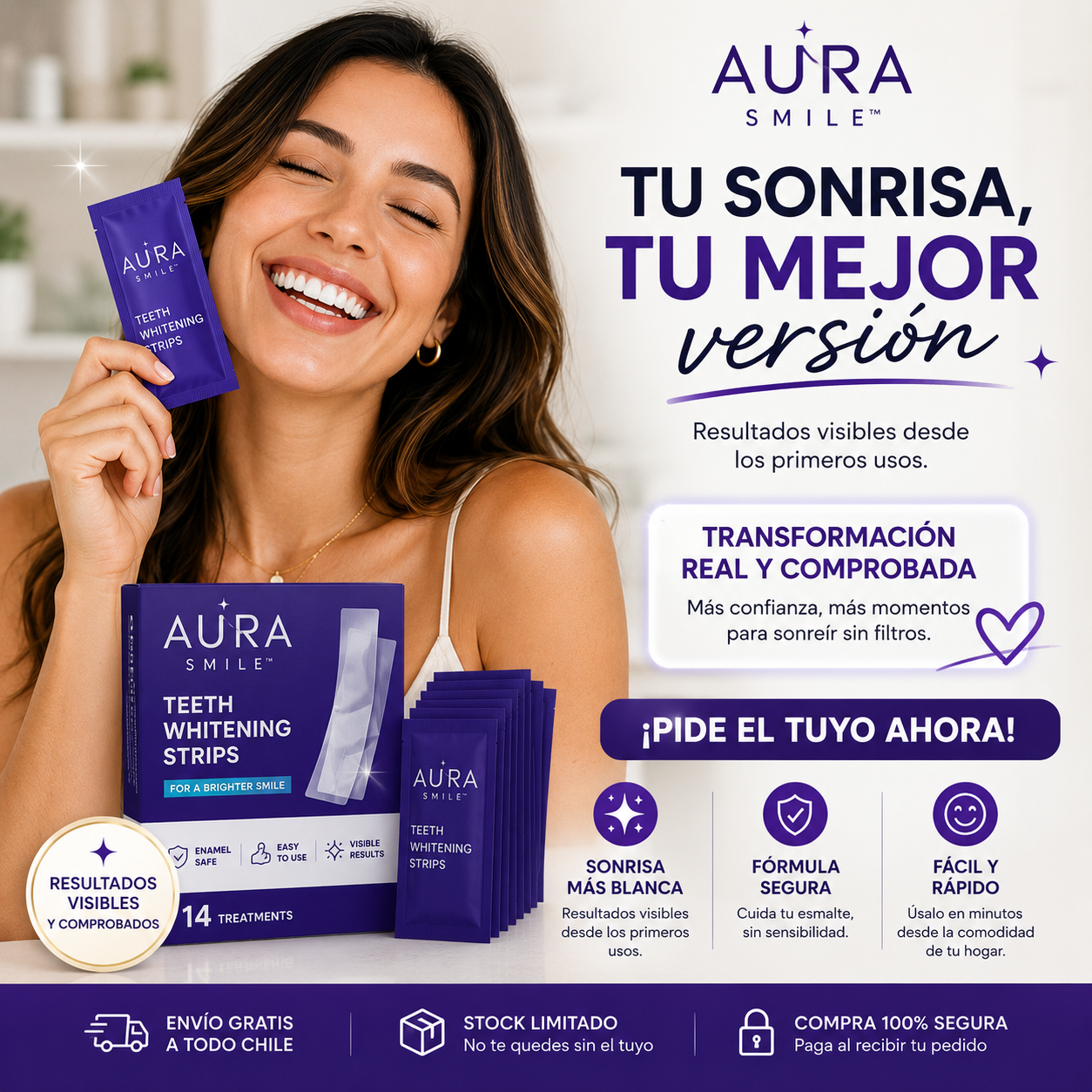 AuraSmile™ La sonrisa que transmite confianza.