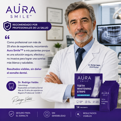 AuraSmile™ La sonrisa que transmite confianza.